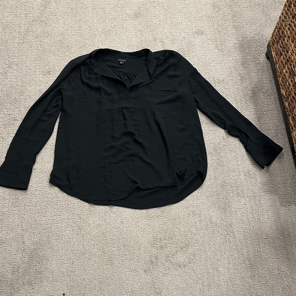 Ann Taylor Elegant Black Women's Top